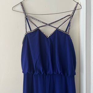 Stunning cobalt blue formal dress